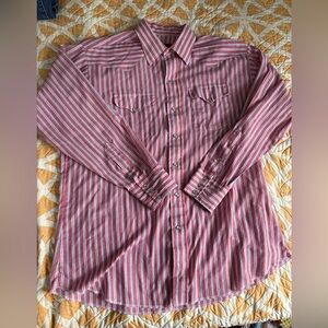 Vintage Men’s Pandhandle Slim Western Shirt
